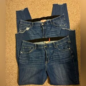 2 pair Women’s size 20W Long EVRI Skinny Jeans 20WL